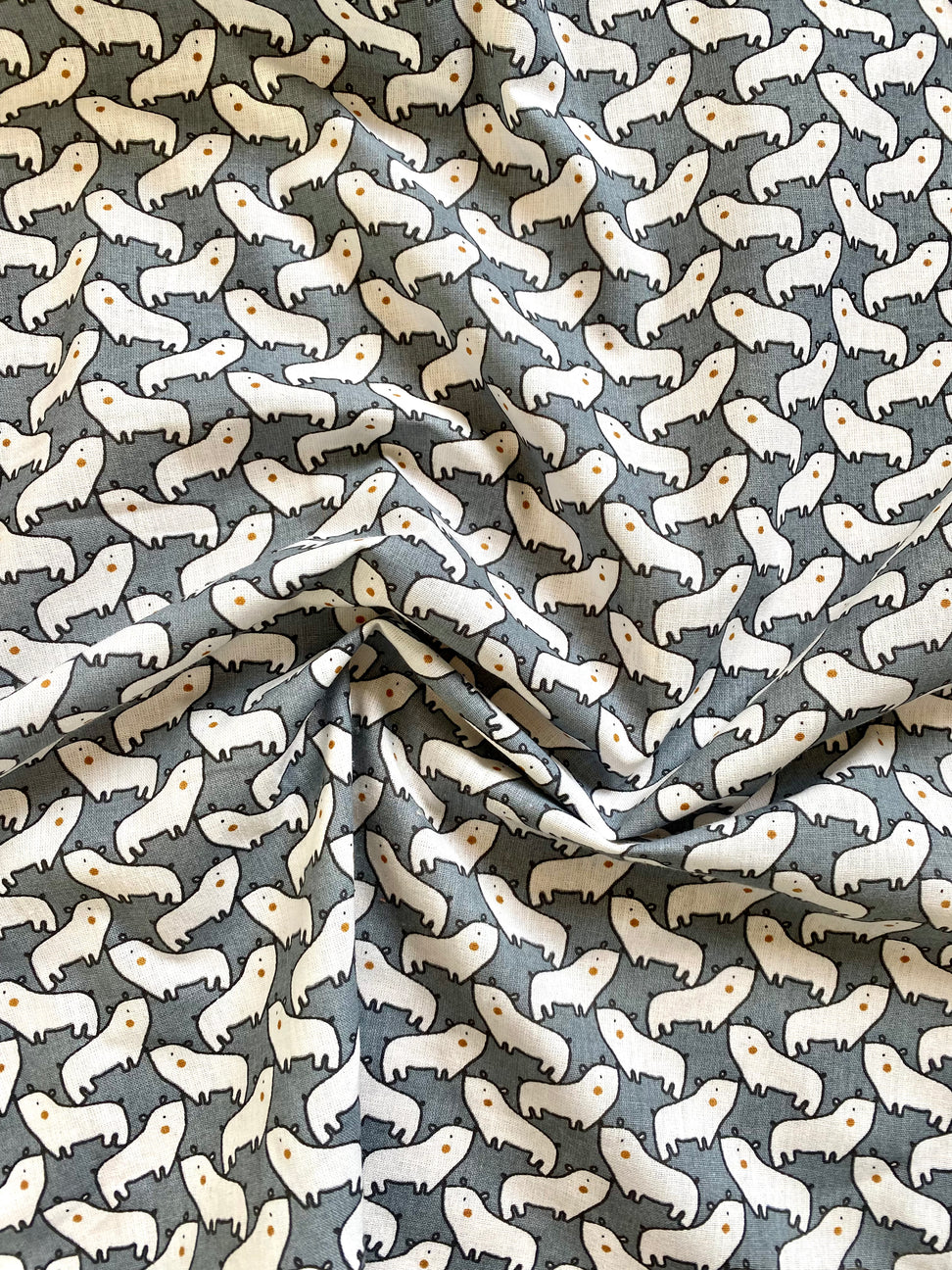 Tissu ourson