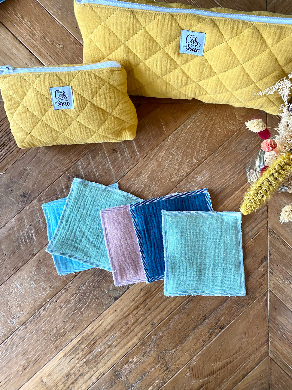 Lot de 5 débarbouillettes