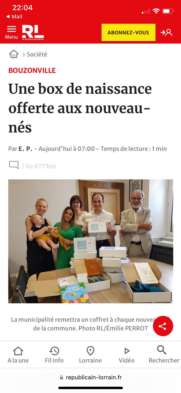Boîte cadeau