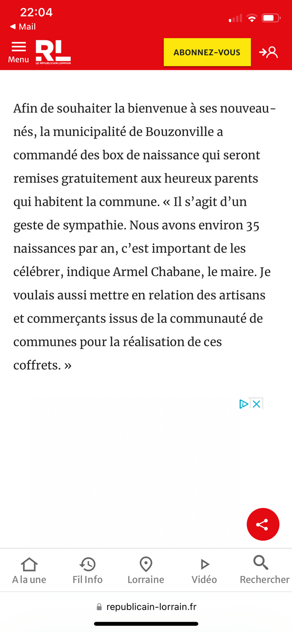 Boîte cadeau