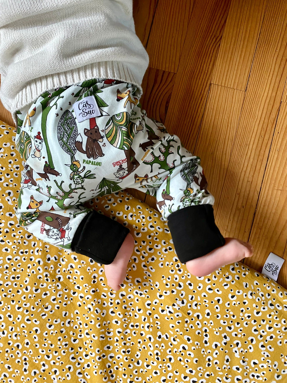 Sarouel - chaussettes intégrées