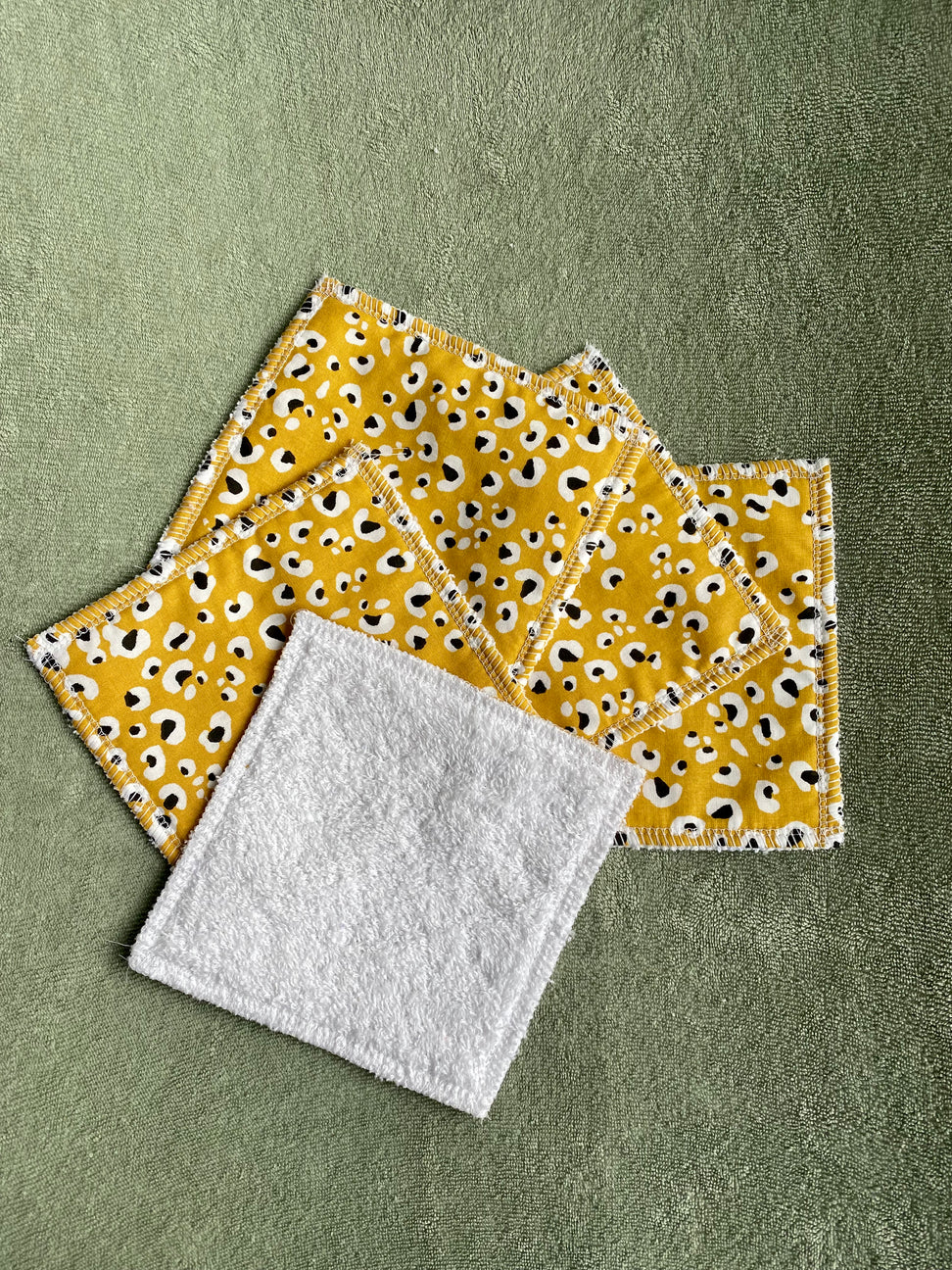 Lot de 5 débarbouillettes